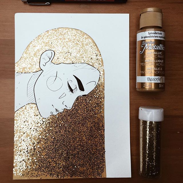 Glitter Drawing at Explore collection of Glitter