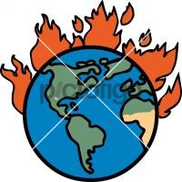 200x200 freehand drawing image from pictofigo for global warming - Global Drawing