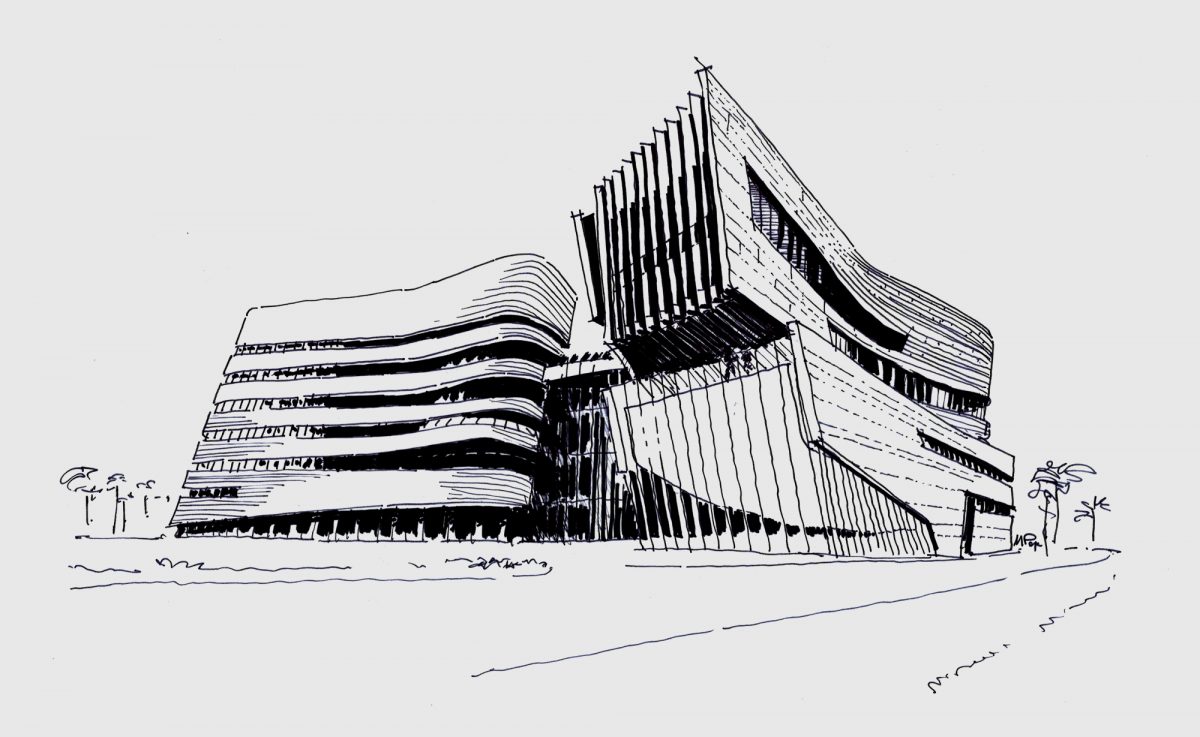 1200x737 global business school, jeddah, saudi arabia on the drawing - Global Drawing