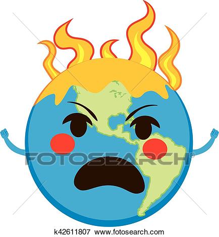 434x470 clipart global warming clip art images - Global Warming Pictures For Drawing