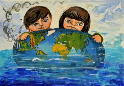 400x280 This Is Your Child On Climate Change Psychology Today - Global Warming Pictures For Drawing