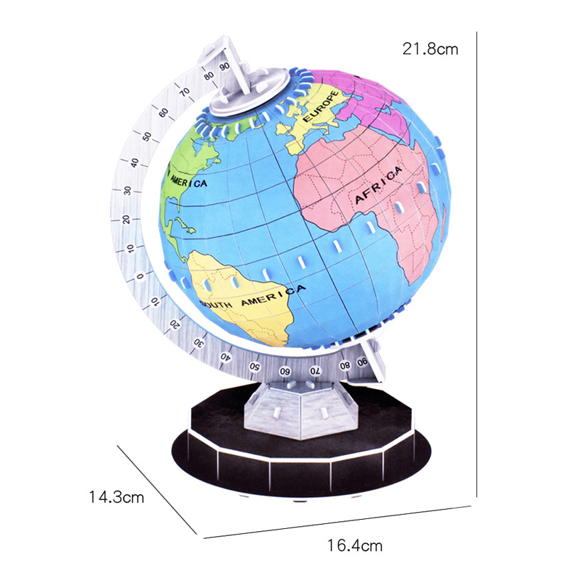 800x800 Educational Water Color Pen Painting Toys Diy Globe Model - Globe Drawing Images