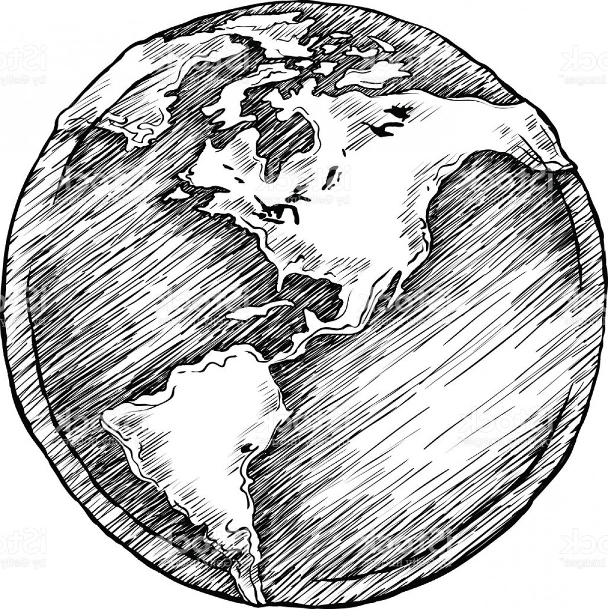 Globe Drawing Images at Explore collection of