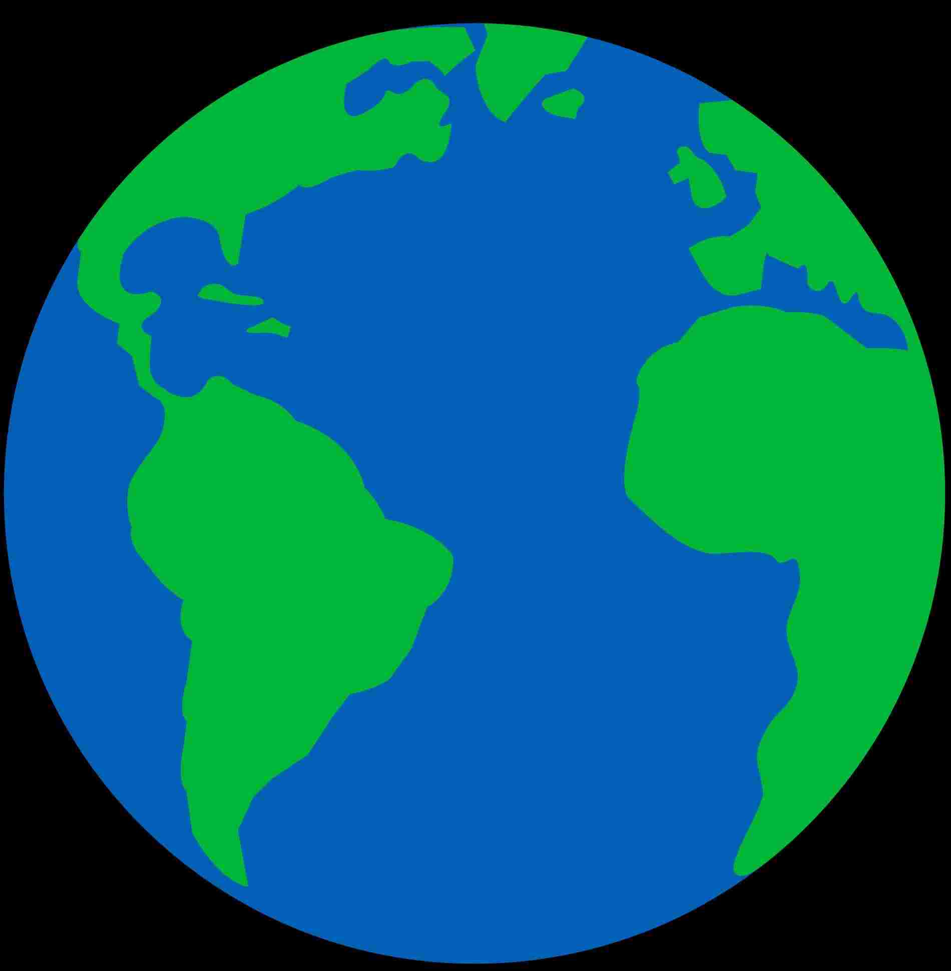 1900x1941 Rhclipartxtrascom Earth At Getdrawingscom For Personal Use - Globe Drawing Simple