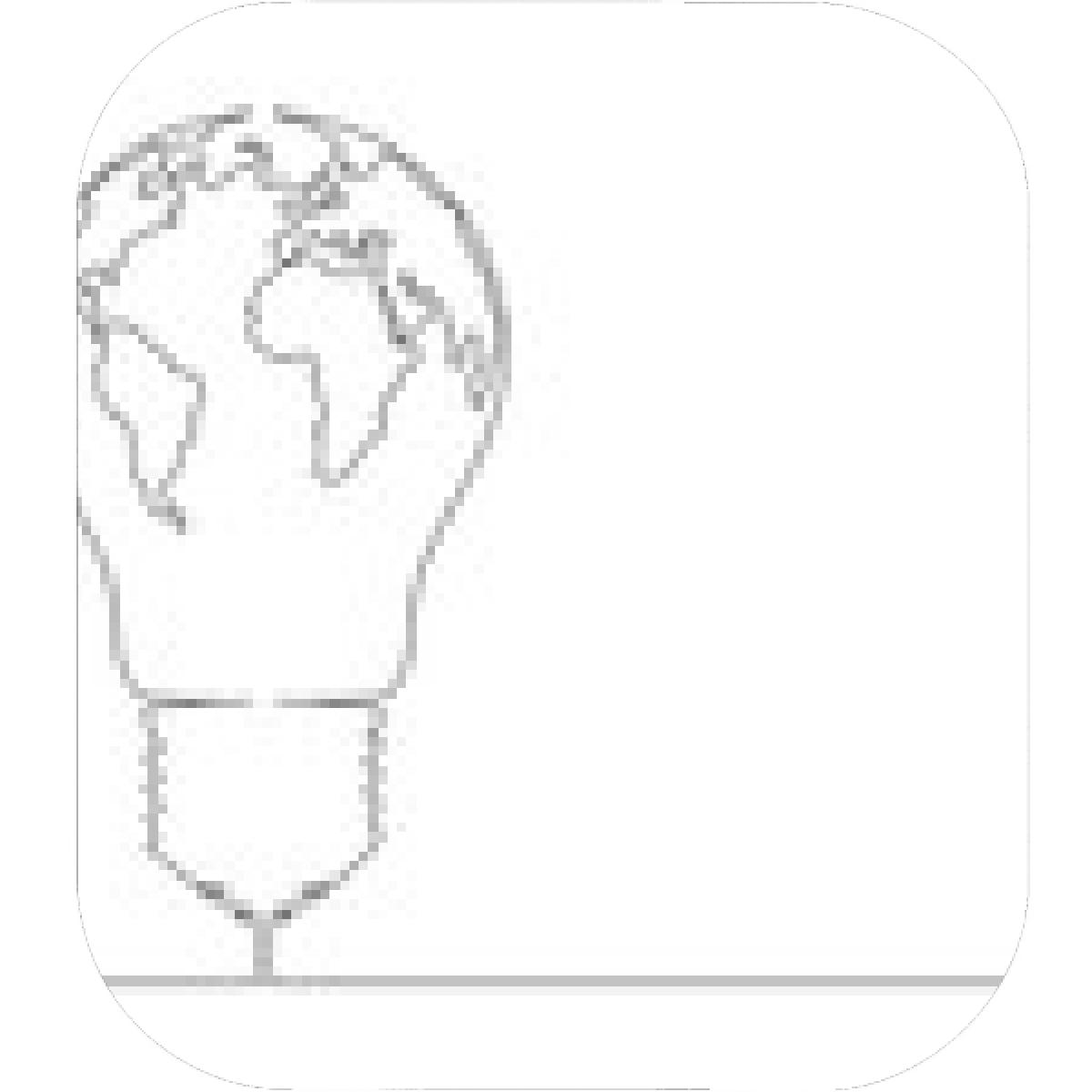 1200x1200 Designs Mein Mousepad Design Mousepad Selbst Designen - Globe Line Drawing