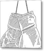 155x180 boxing gloves drawing art print - Gloves Drawing