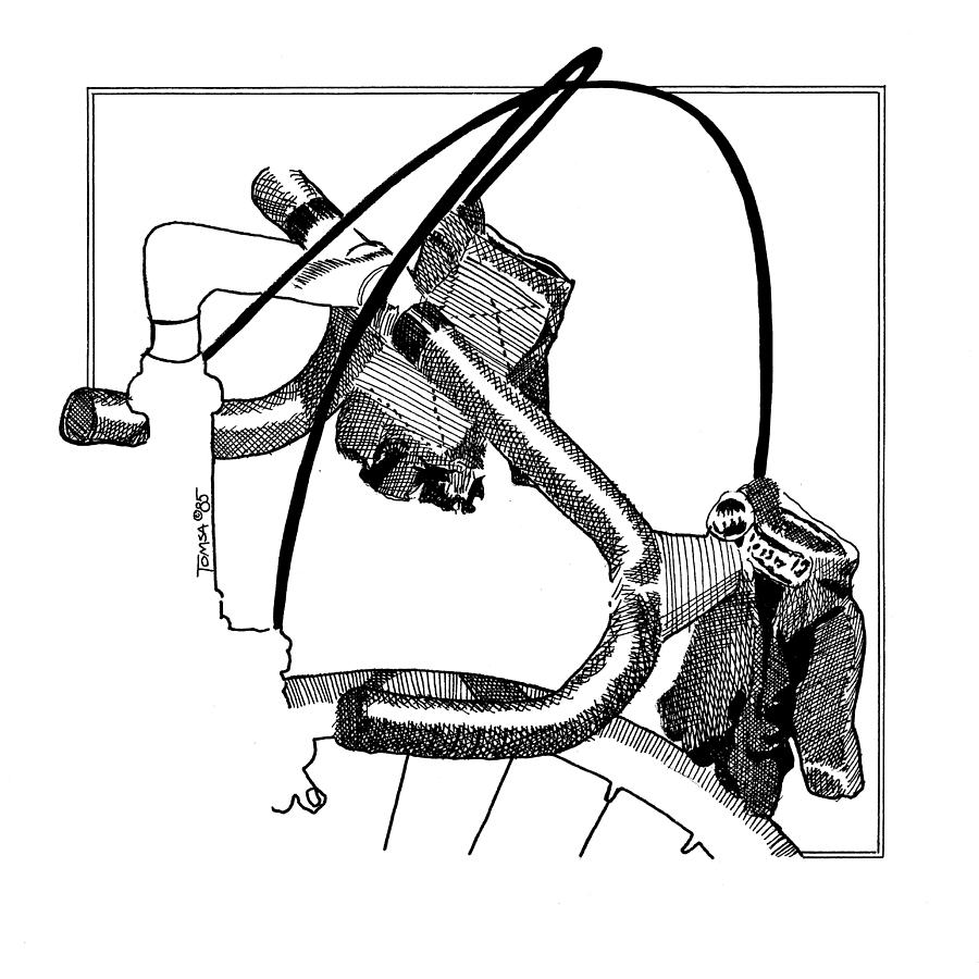 900x900 handlebars and gloves drawing - Gloves Drawing