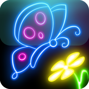 300x300 glow draw the best android drawing app for kids! glow draw is - Glow Drawing