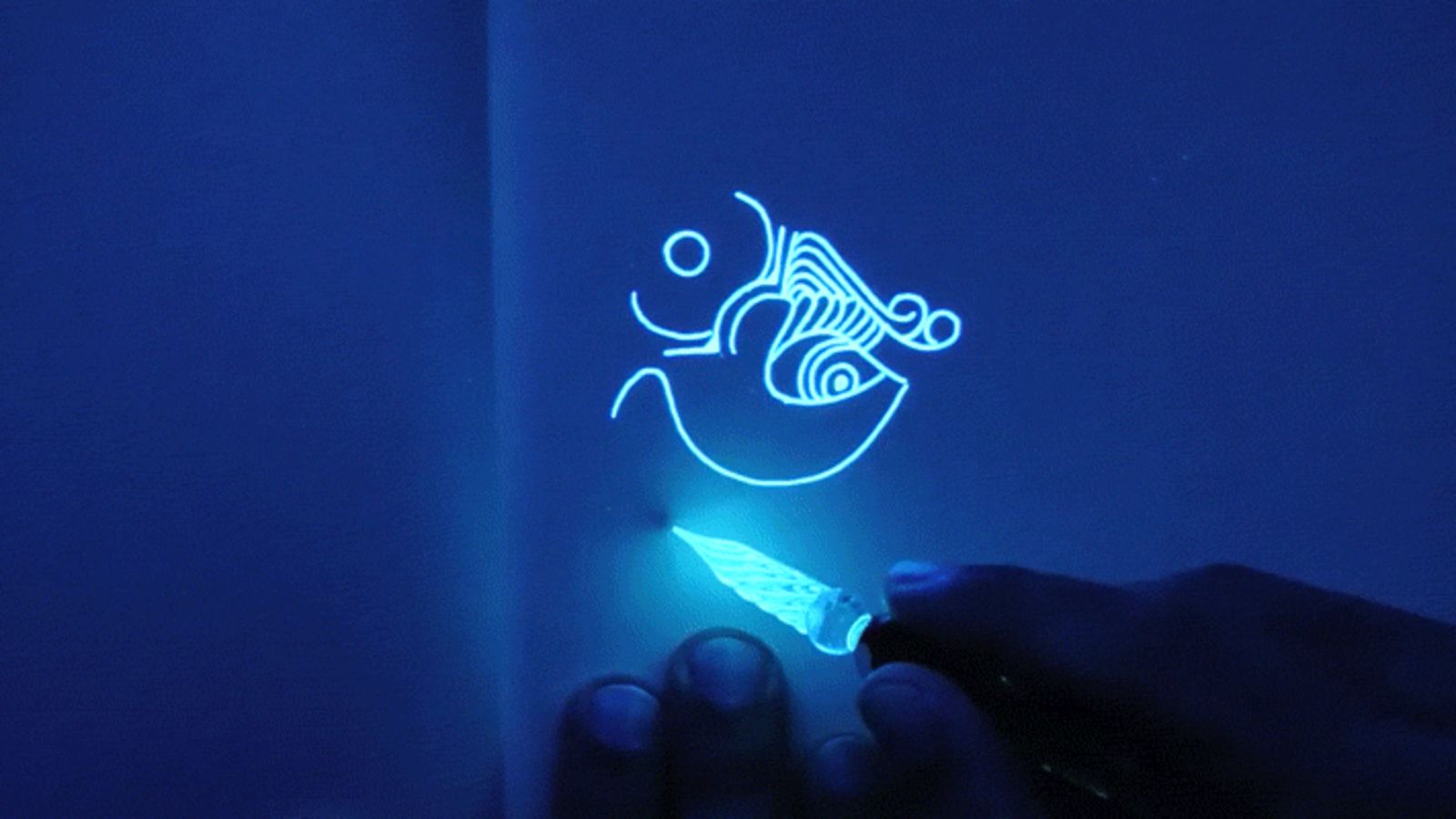 1600x900 the bob ross of glow in the dark drawing - Glow Drawing