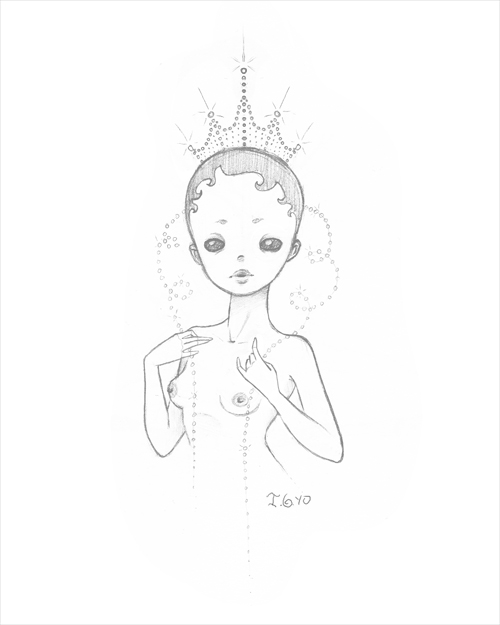 500x625 glow worm vomit drawing for my next painting - Glow Worm Drawing