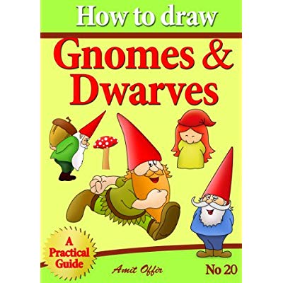 400x400 Cartoon Drawing - Gnome Cartoon Drawing