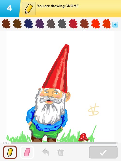 500x667 Gnome Drawings - Gnome Drawing