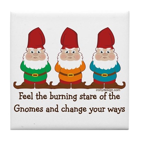 460x460 Original Gnome Drawing Coasters - Gnome Drawing