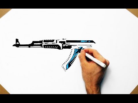 480x360 Csgo Ak Vulcan Skin - Go Drawing