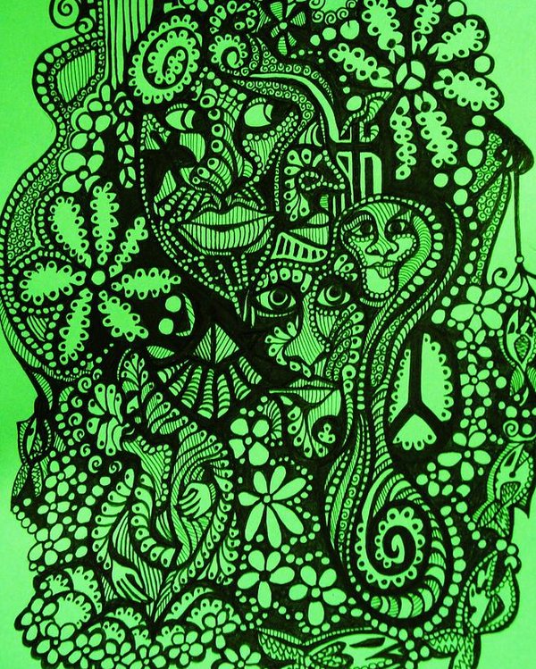 600x749 go green poster - Go Green Drawing