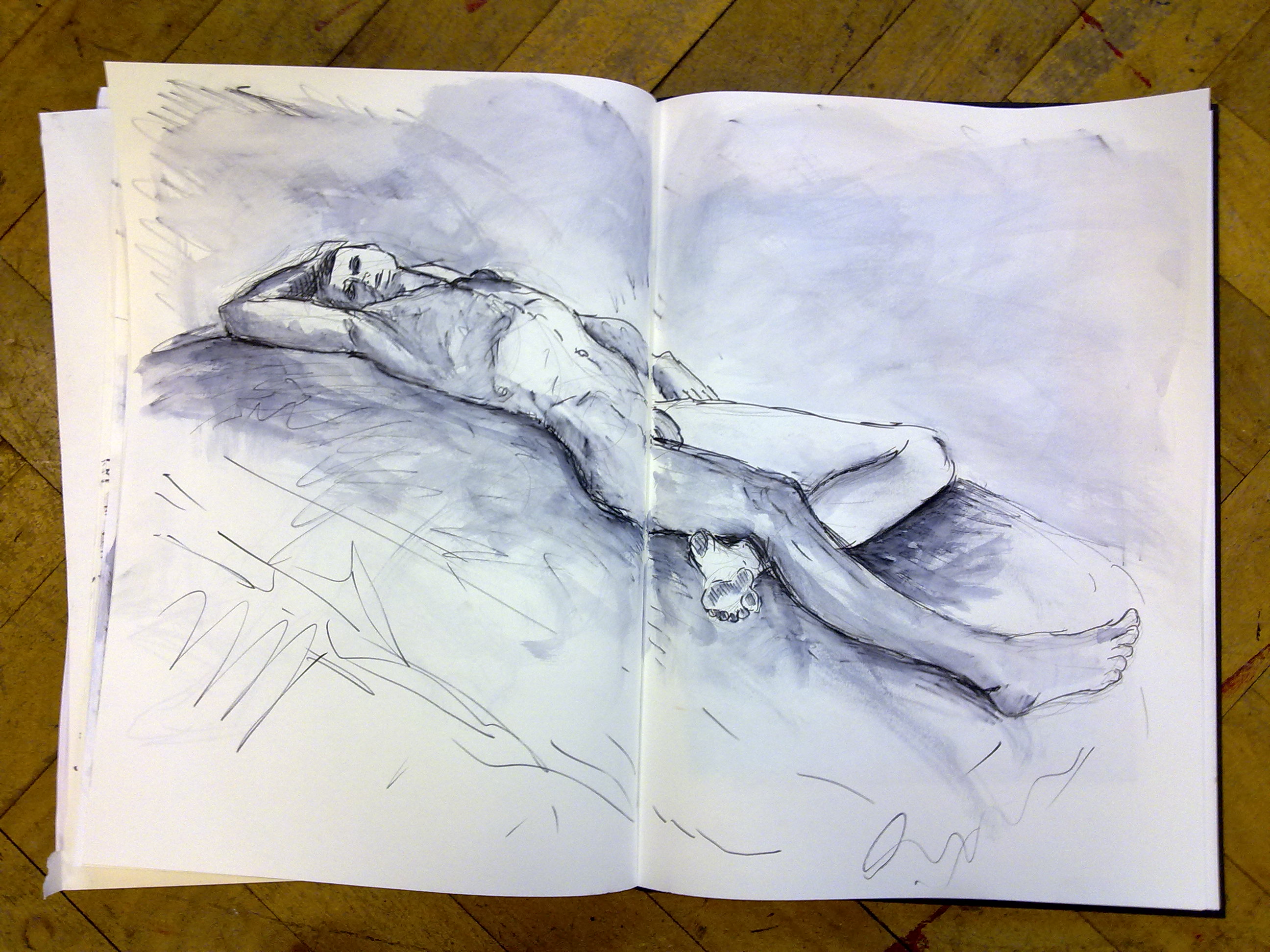 2592x1944 Life Drawing Week And The Last One - Go Green Drawing