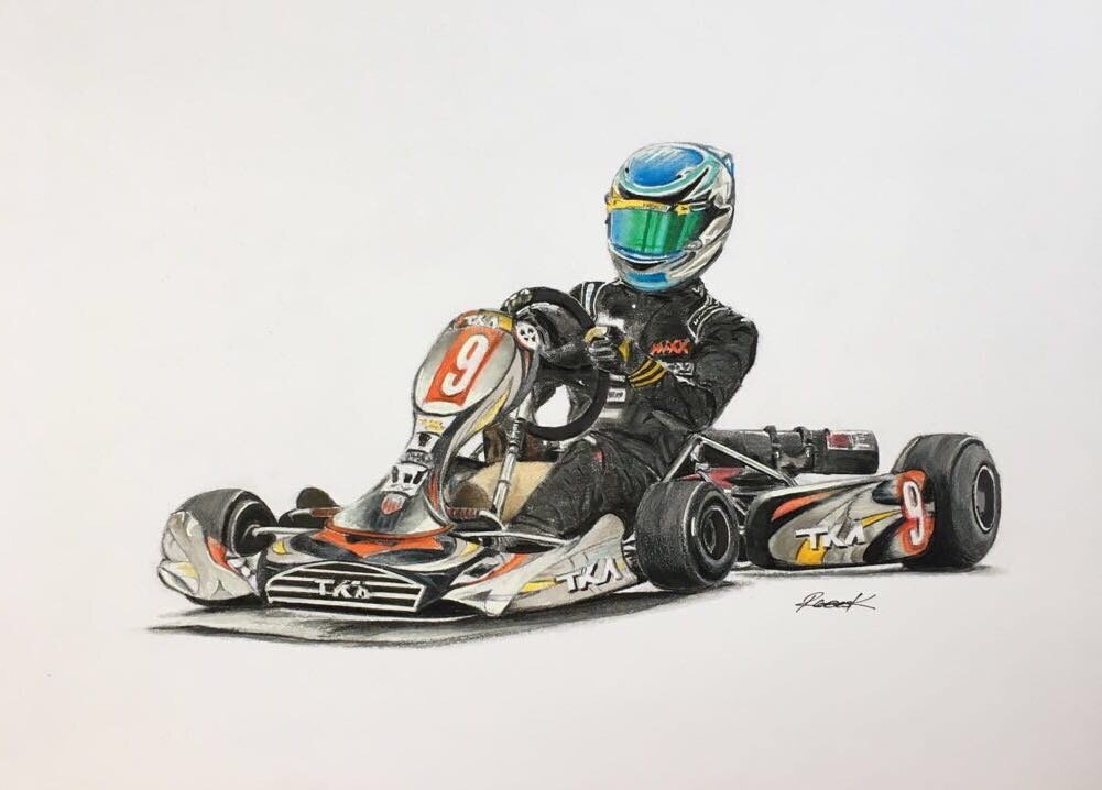Go Kart Drawing at Explore collection of Go Kart