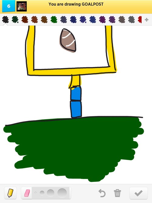 500x667 Goalpost Drawings - Goal Post Drawing