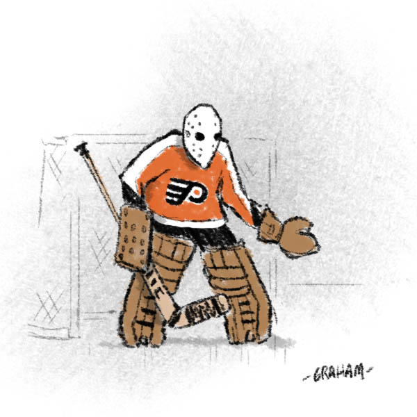 600x600 Grickle Things Stress Goalies - Goalie Drawing