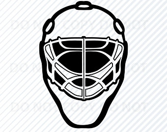 Goalie Mask Drawing at PaintingValley.com | Explore collection of ...