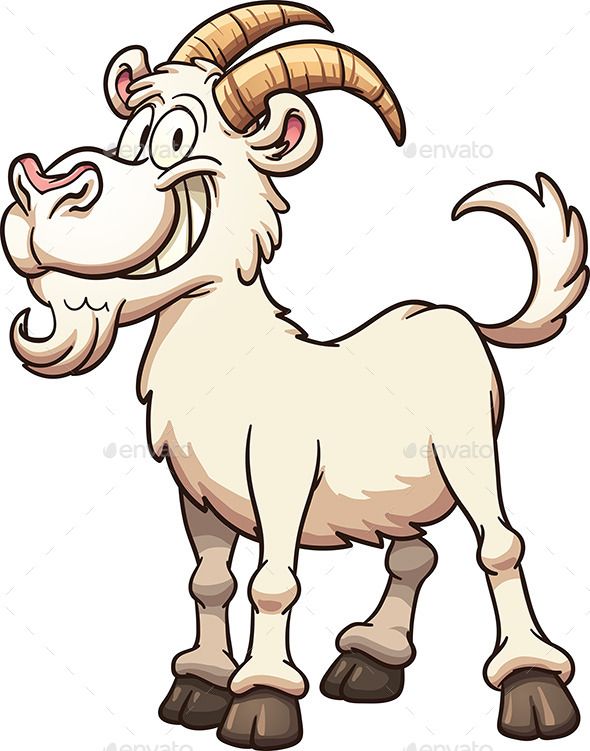 590x751 cartoon goat goats cartoon, goat cartoon, goats - Goat Cartoon Drawing