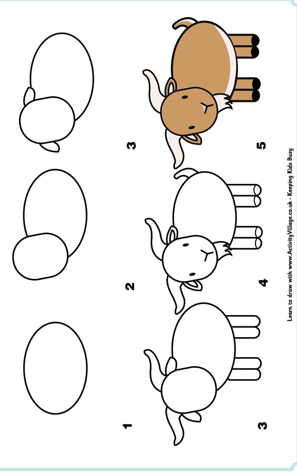 1002x1600 Apprendre Dessiner Library Finds Drawings, Learn To Draw - Goat Drawing Images