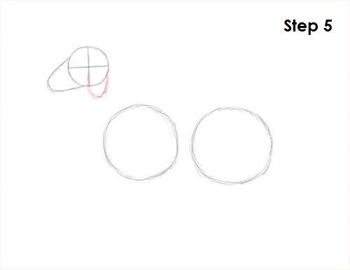 500x386 How To Draw A Goat - Goat Drawing Pictures