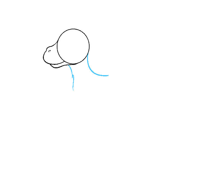 678x600 How To Draw A Cartoon Goat In A Few Easy Steps Easy Drawing Guides - Goat Line Drawing