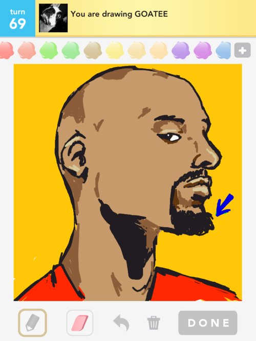 500x667 Goatee Drawings - Goatee Drawing