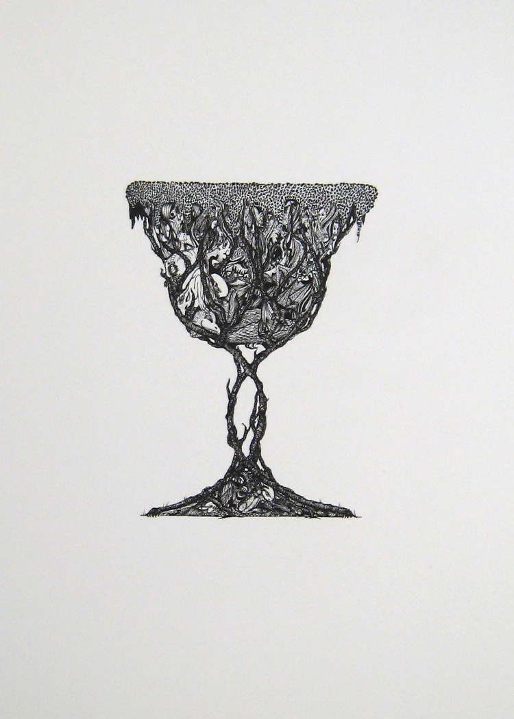 750x1050 Goblin Goblet Artlib - Goblet Drawing