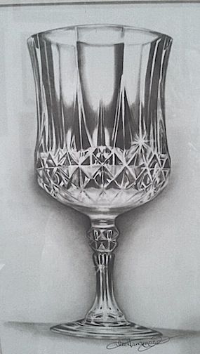 285x504 how to draw crystal, glass, and transparent objects, lee hammond - Goblet Drawing