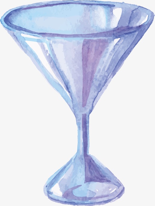 518x687 Drawing Goblet, Watercolor, Goblet, Vector Png And Vector For Free - Goblet Drawing
