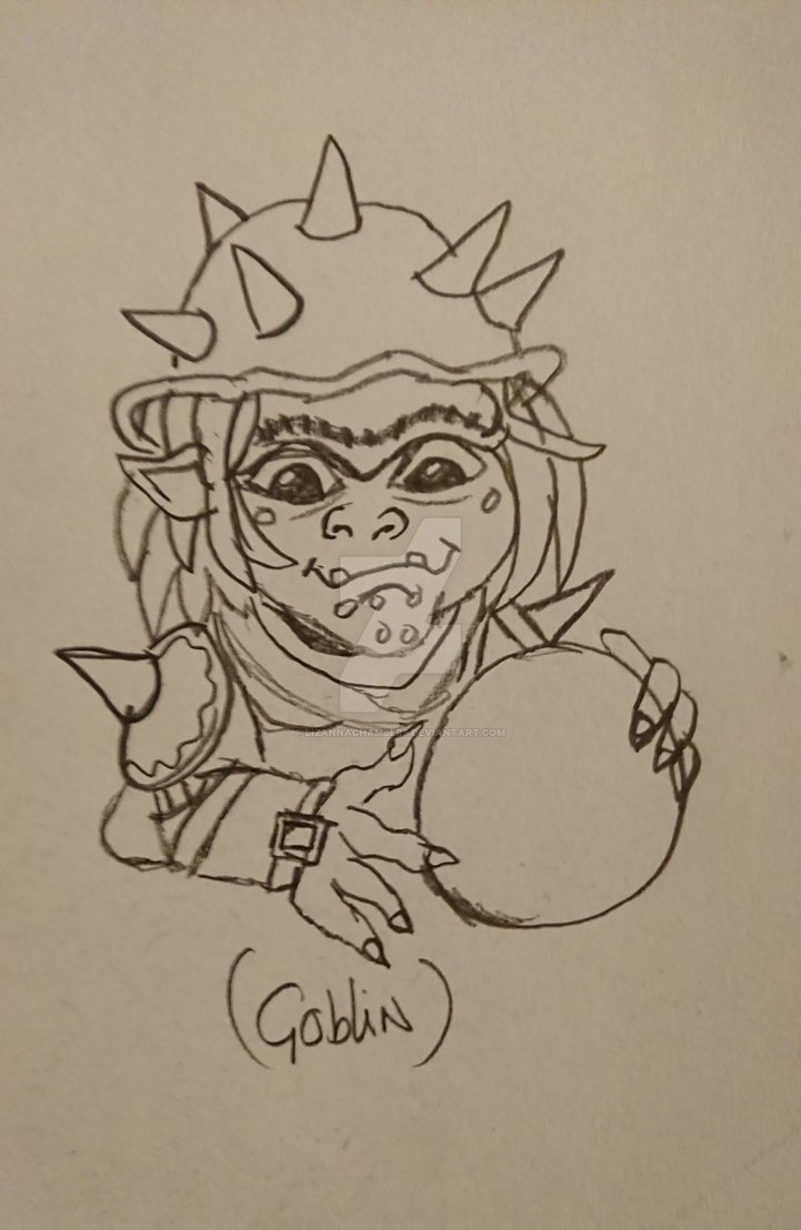 721x1108 Goblin Drawing - Goblin Drawing