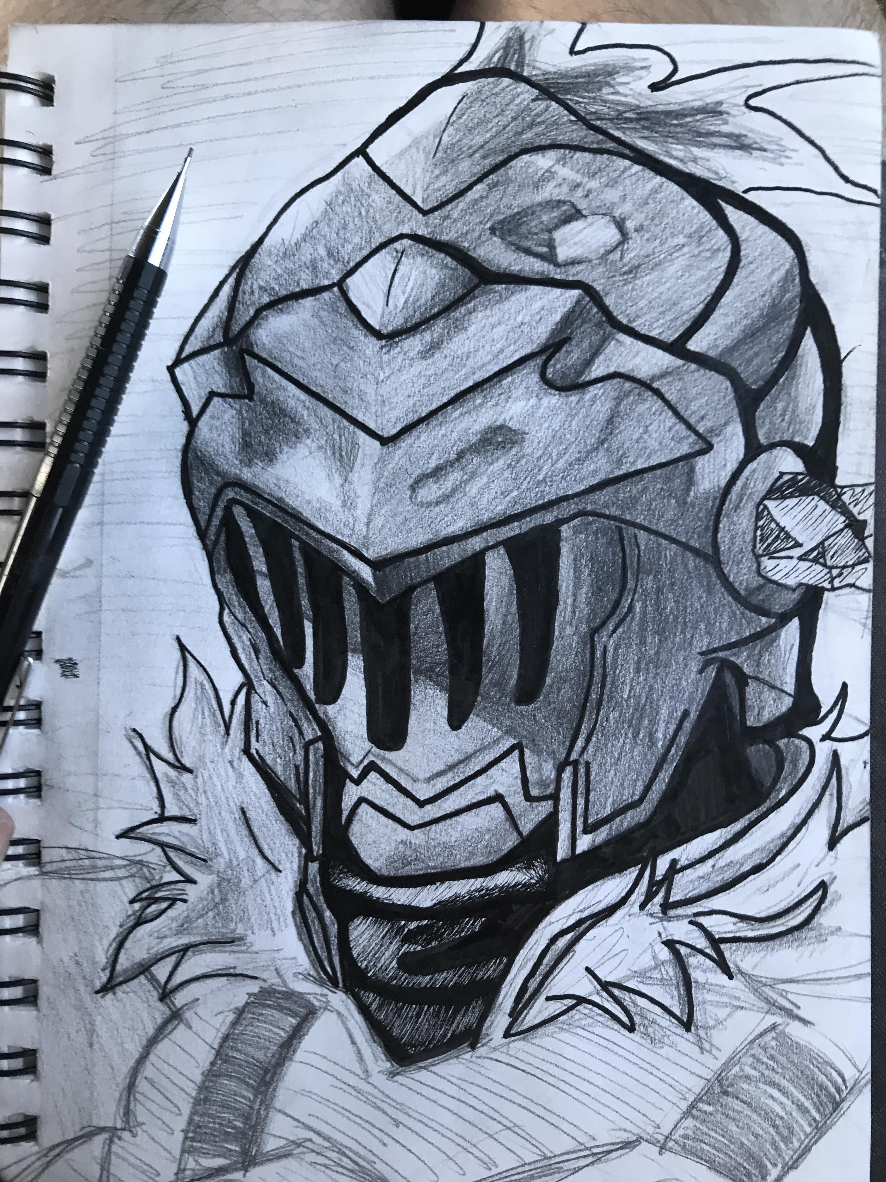 3024x4032 I Tried Drawing Goblin Slayer! Anime - Goblin Drawing