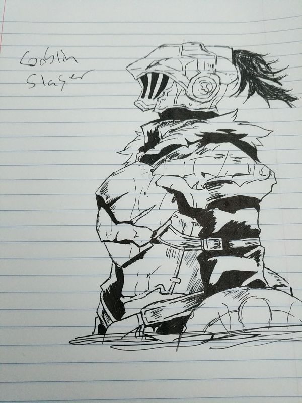 600x800 yall ever just draw goblin slayer goblinslayer - Goblin Drawing