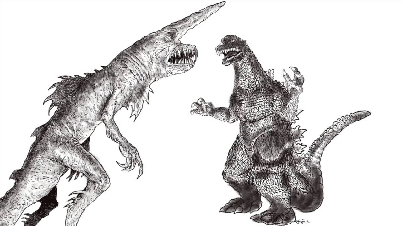 1280x720 Godzilla Vs Goblin Shark - Goblin Shark Drawing