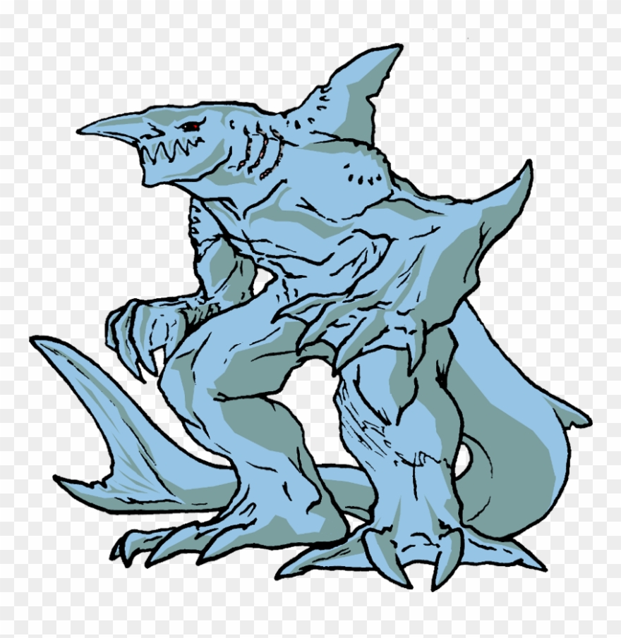 880x905 Drawing Shark Remora Clip Art Transparent Stock - Goblin Shark Drawing