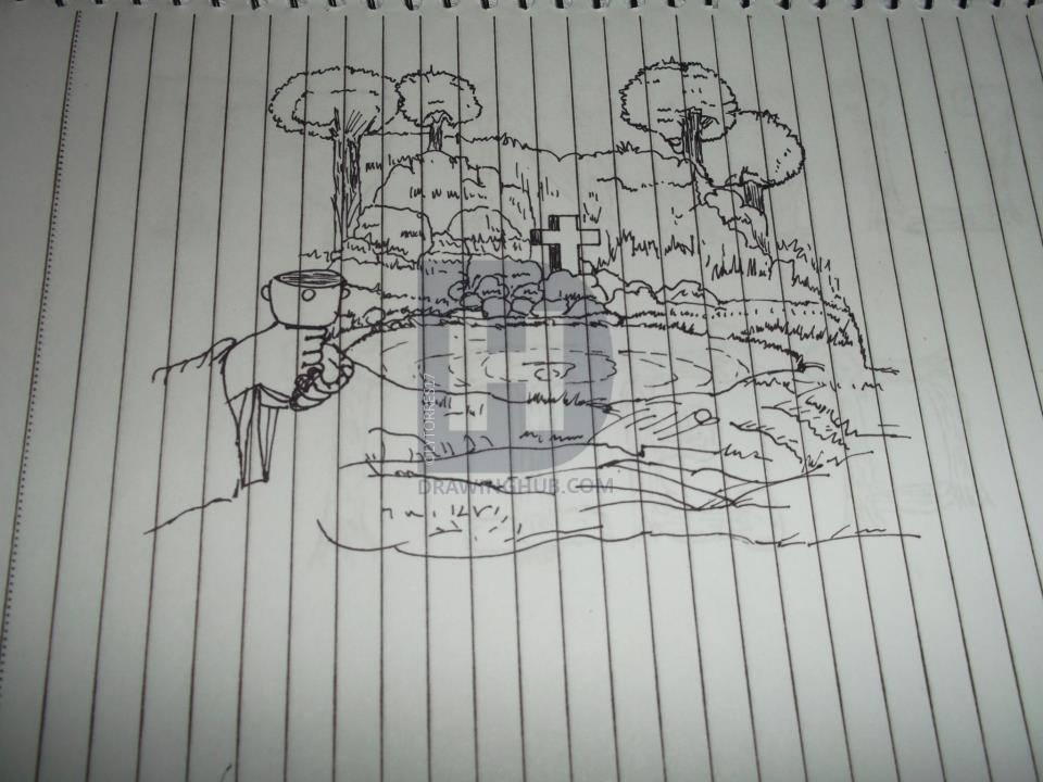 960x720 Creation Of God Drawing - God Drawing