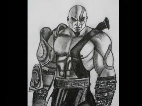 480x360 How To Draw Kratos - God Of War Drawing