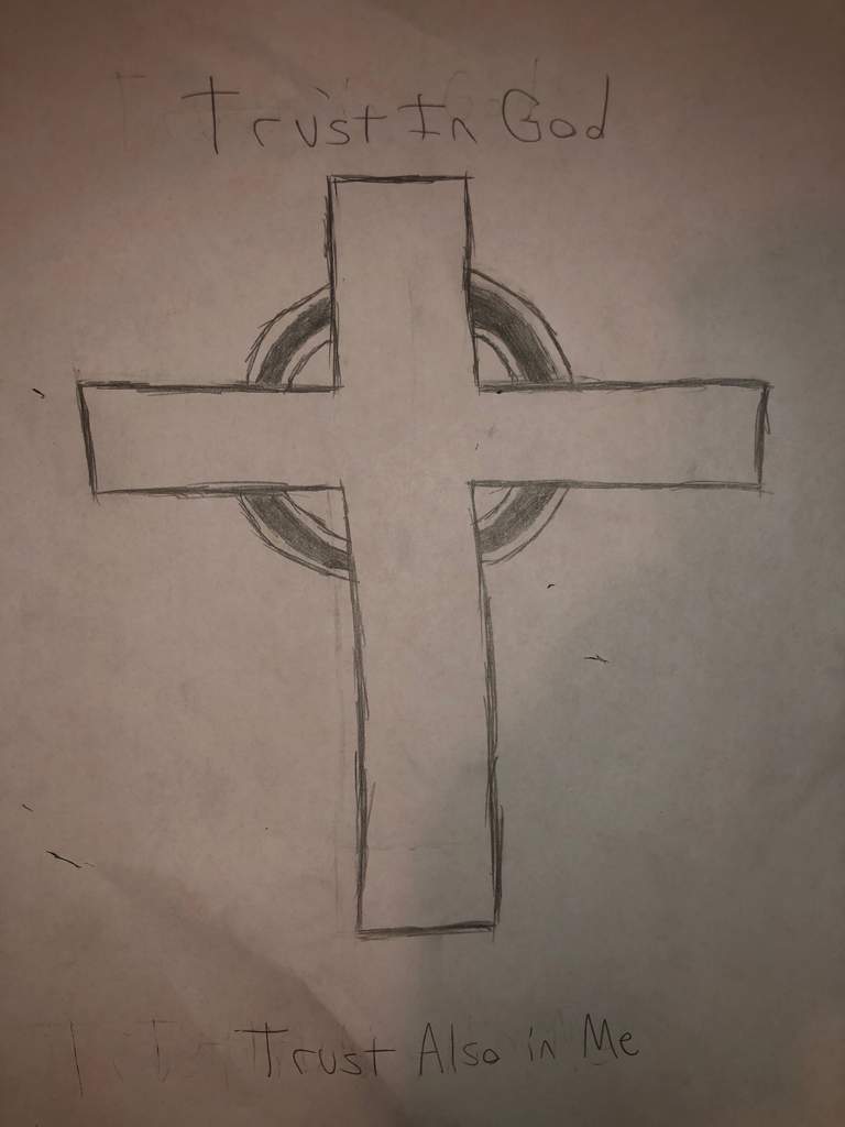 768x1024 Celtic Cross Drawing Christian - God On Cross Drawing