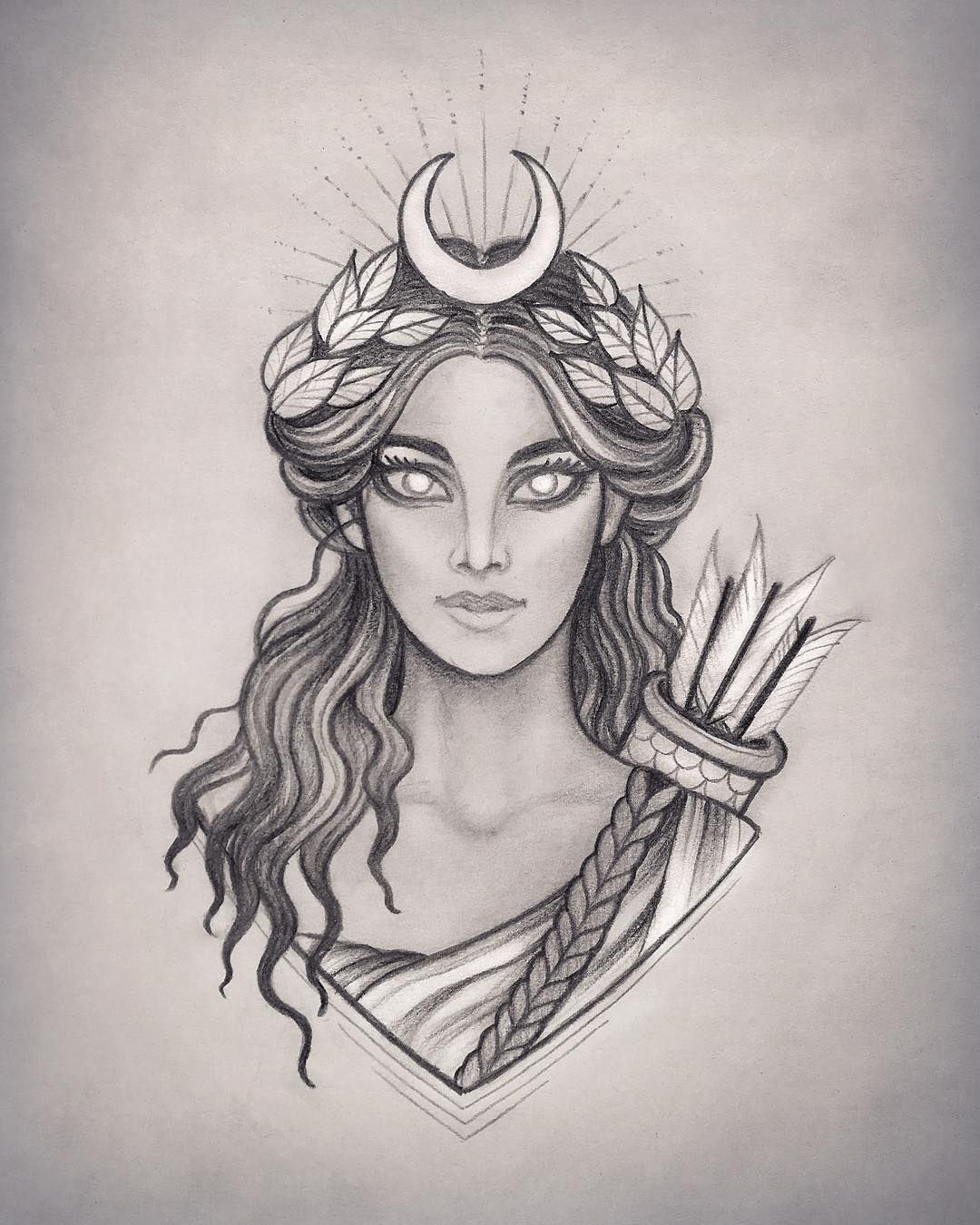 Drawing Artemis