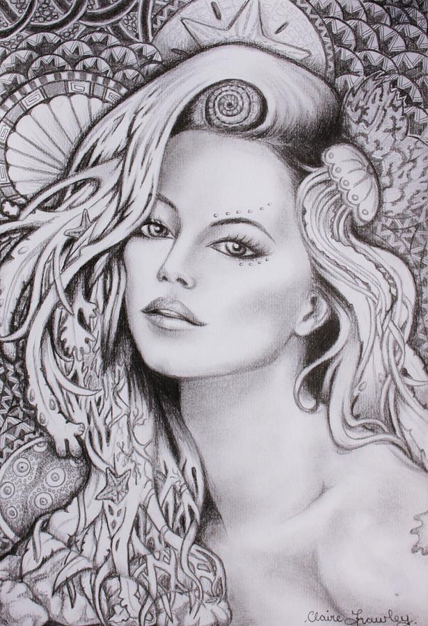 615x900 goddess sinann drawing - Goddess Drawing
