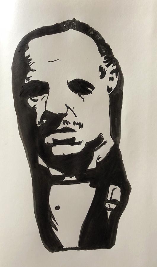530x900 Godfather Drawing - Godfather Drawing