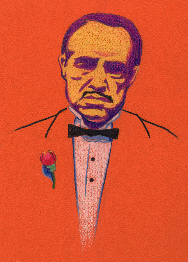 646x900 Godfather Drawing - Godfather Drawing