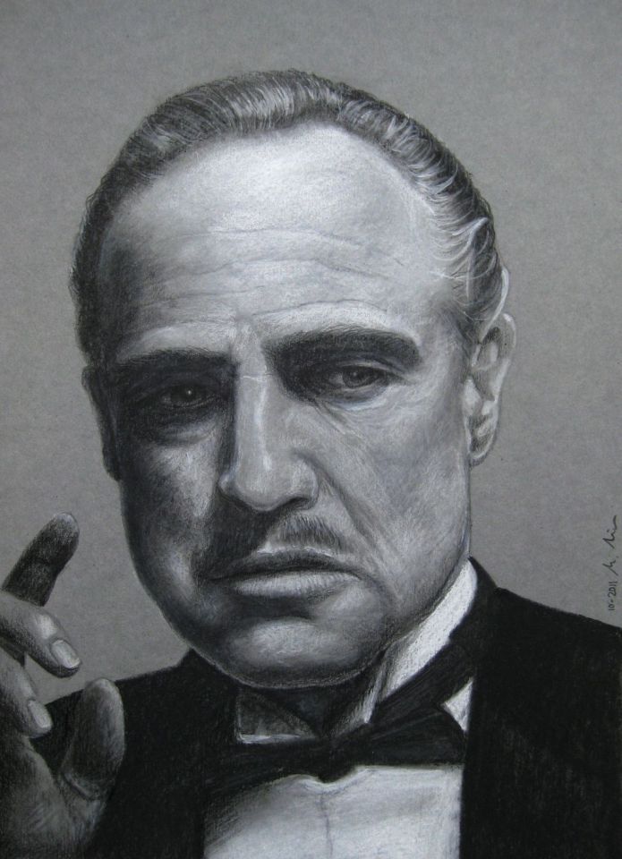 695x960 markus klein - Godfather Drawing
