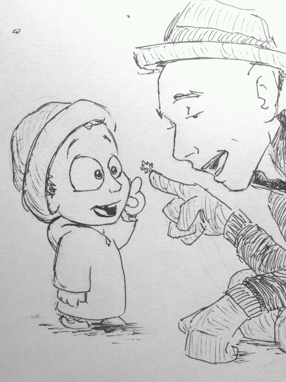 960x1280 The Drawings Of Curtis Wiklund Studying God's Creation - Gods Creation Drawing