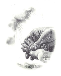 244x300 God Hand Drawings - Gods Hands Drawing
