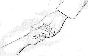 300x193 gods hand of grace devotions from the bible - Gods Hands Drawing