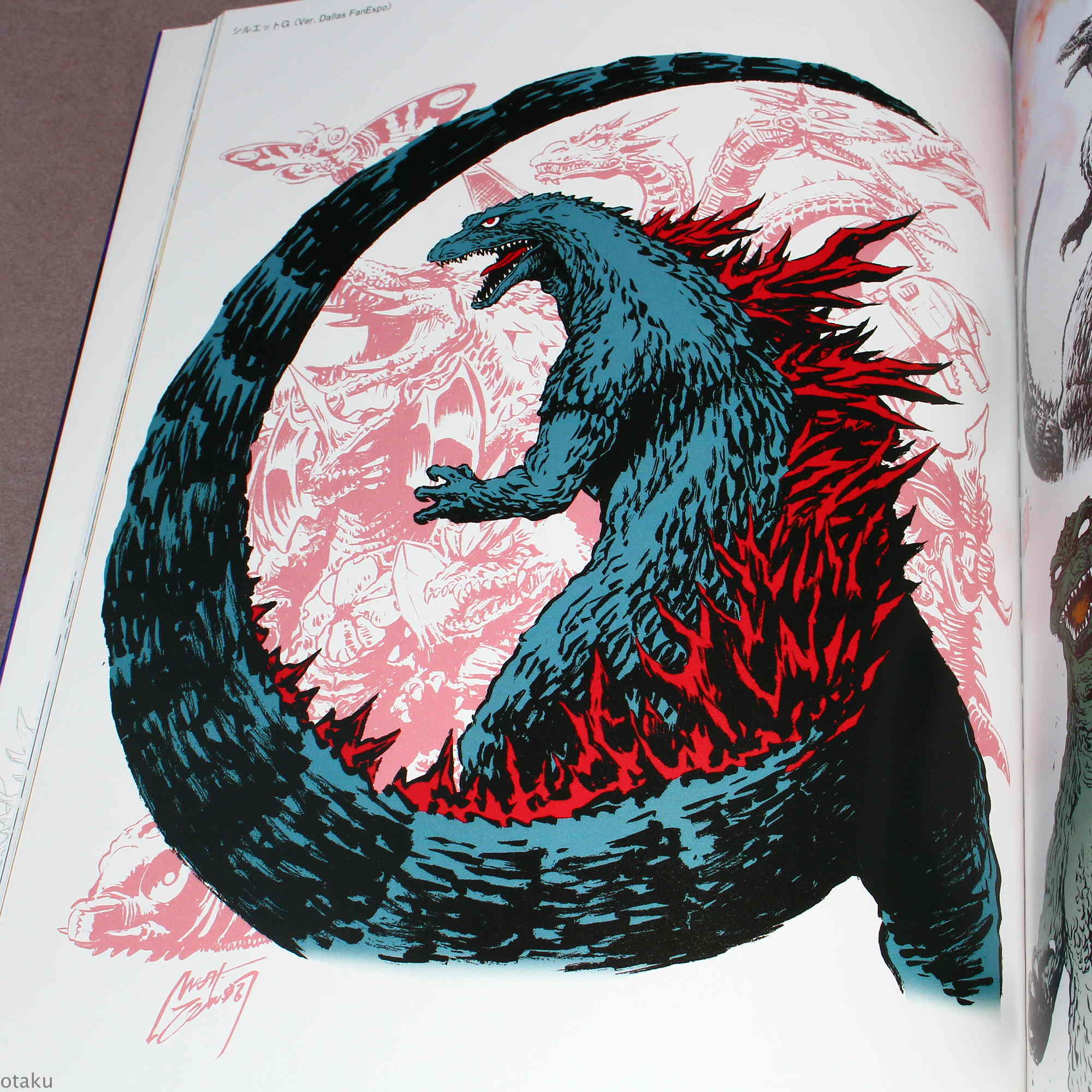 2000x2000 Shinji Nishikawa Drawing Book Of Godzilla - Godzilla Drawing