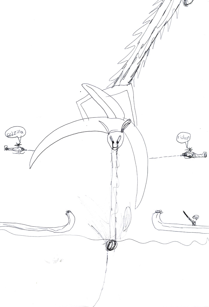 698x1024 How To Draw Godzilla Easy The World S Best S Of Godzilla And Paper - Godzilla Drawing Easy